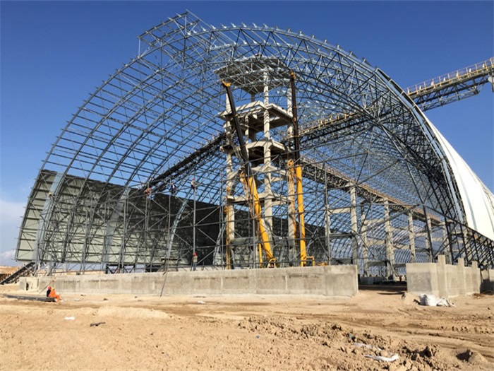 三明煤机油桶翘工程网架