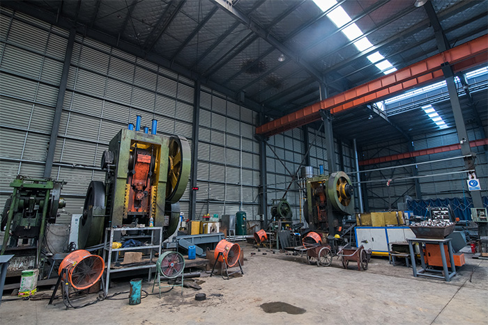 三明网架配件-锥头加工车间